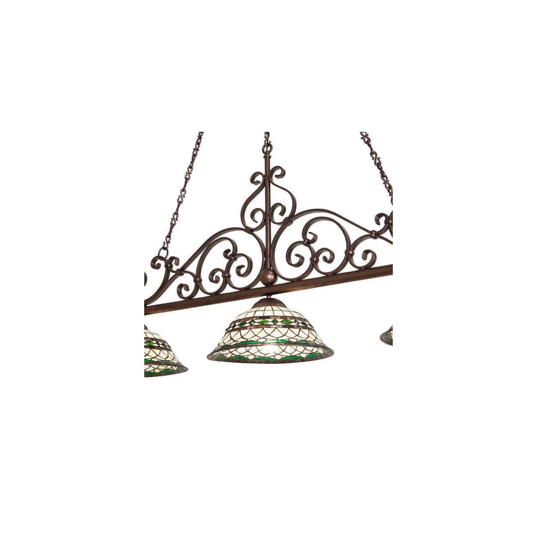 3 Light 67" Wide Linear Pendant