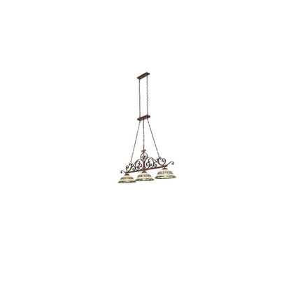 3 Light 67" Wide Linear Pendant