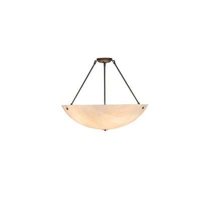 Cypola 5 Light 27" Wide Semi-Flush Bowl Ceiling Fixture