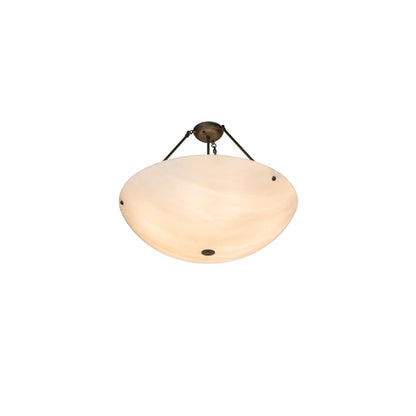 Cypola 5 Light 27" Wide Semi-Flush Bowl Ceiling Fixture