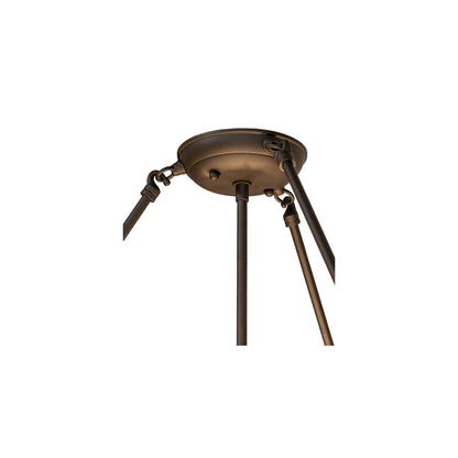 Cypola 5 Light 27" Wide Semi-Flush Bowl Ceiling Fixture