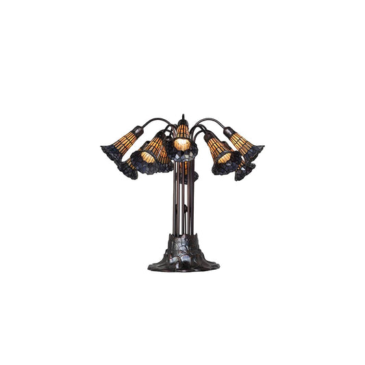Pond Lily 10 Light 24" Tall Buffet Table Lamp