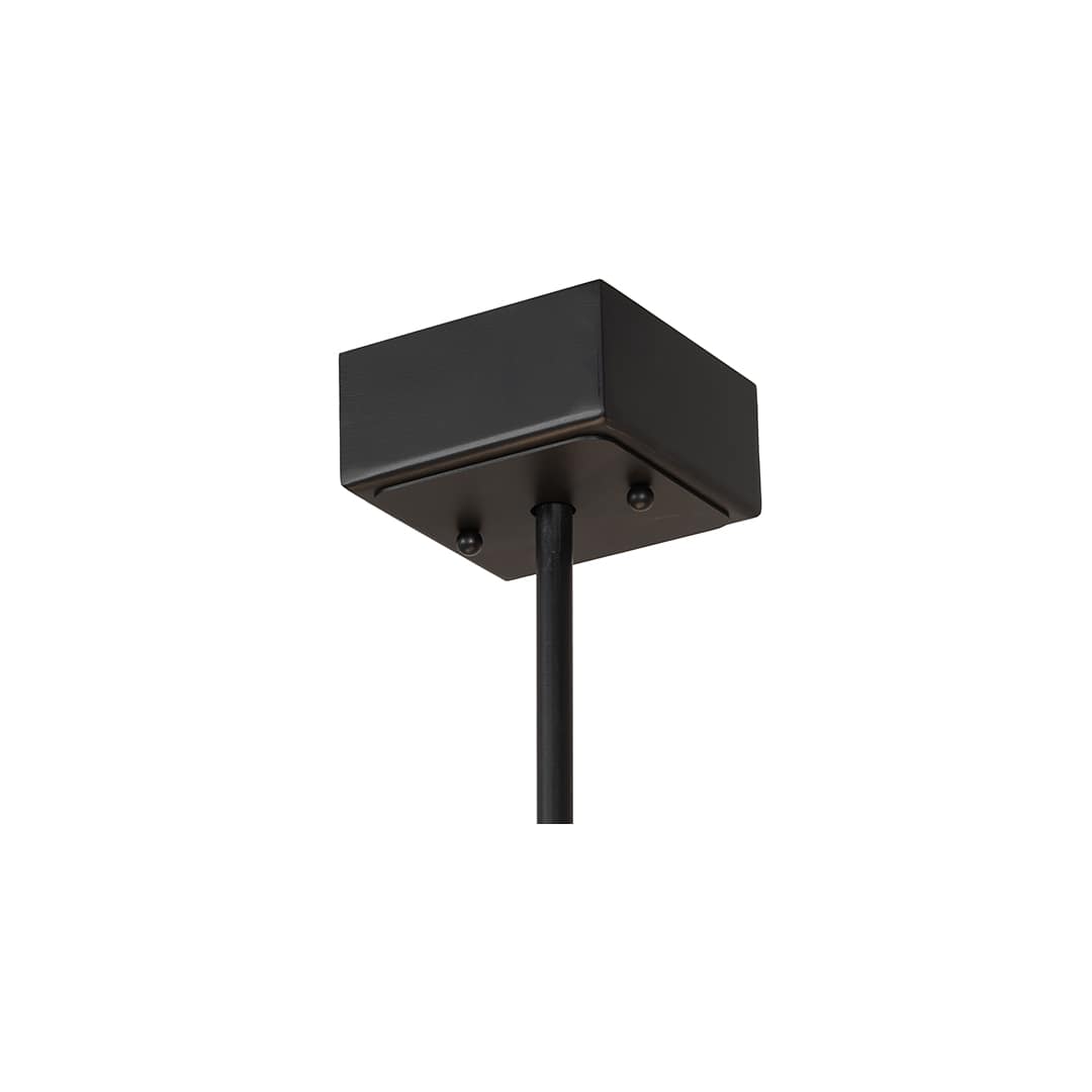 8 Light 17" Wide Linear Pendant