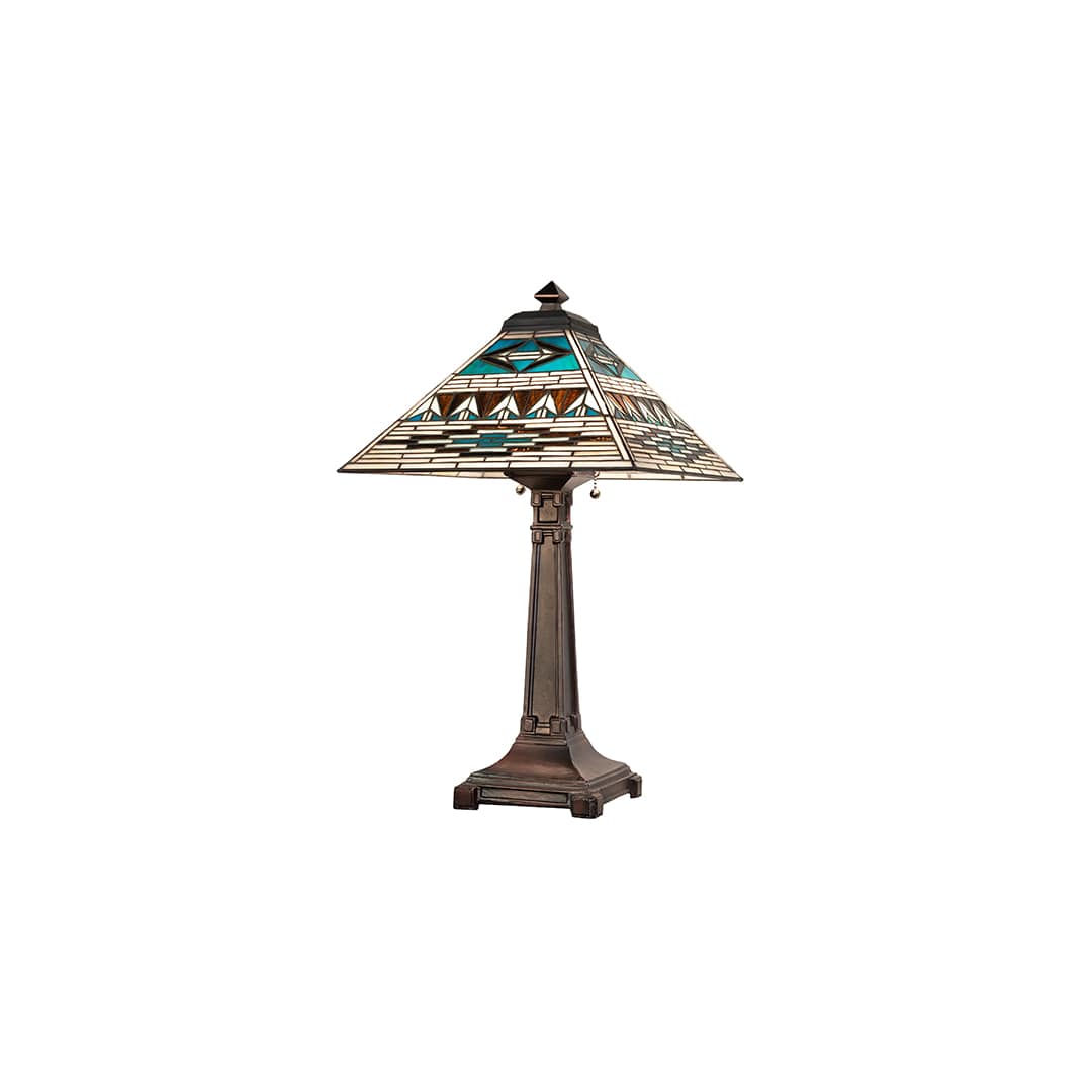Valencia Mission 2 Light 24" Tall Buffet Table Lamp
