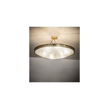 Metro Fusion 6 Light 32" Wide Semi-Flush Bowl Ceiling Fixture