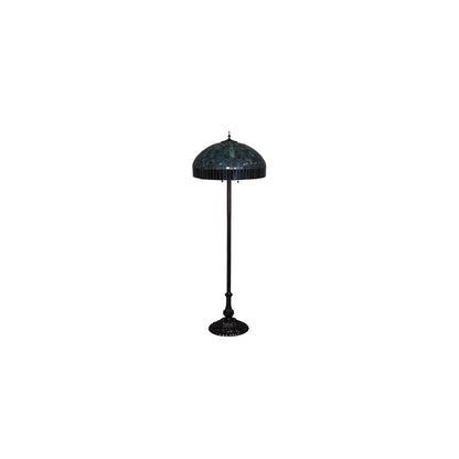 3 Light 62" Tall Tiffany Floor Lamp