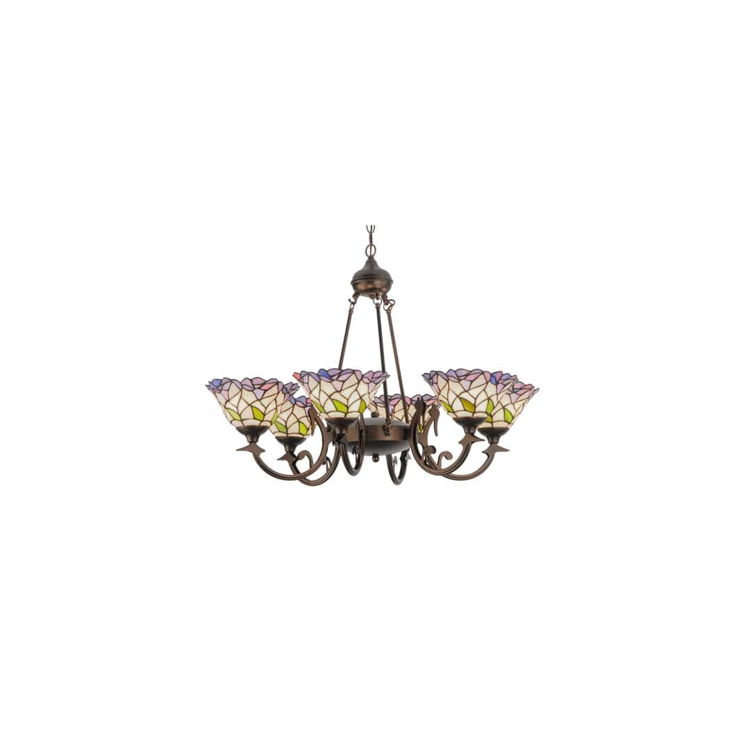 Daffodil Bell 6 Light 33" Wide Chandelier