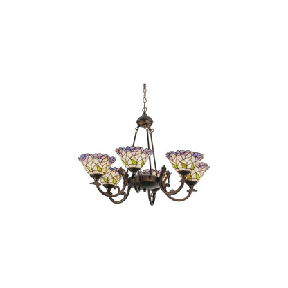 Daffodil Bell 6 Light 33" Wide Chandelier