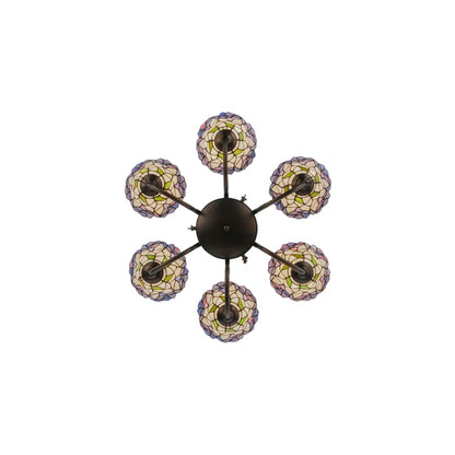 Daffodil Bell 6 Light 33" Wide Chandelier