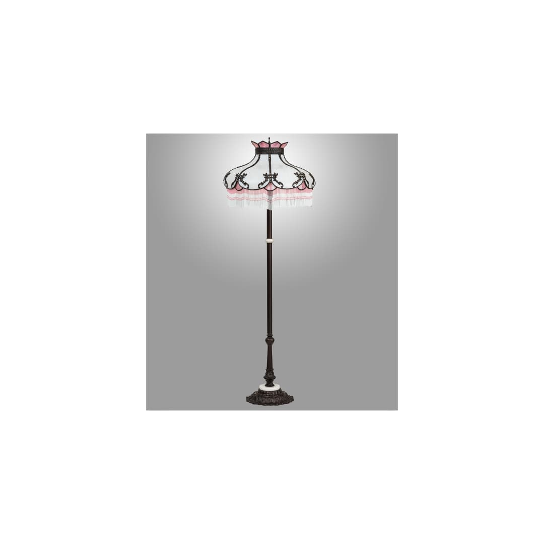 3 Light 64" Tall Torchiere Floor Lamp