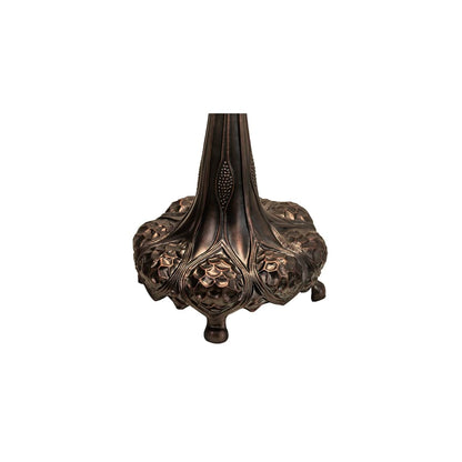 3 Light 31" Tall Tiffany Table Lamp