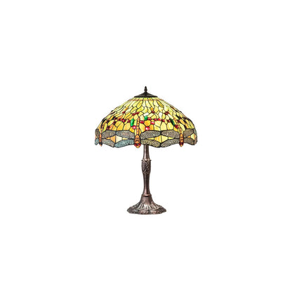 3 Light 26" Tall Tiffany Table Lamp