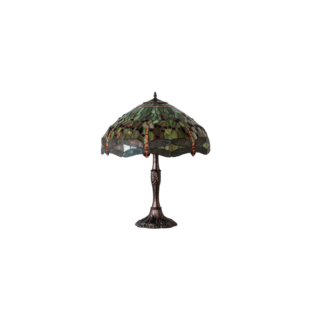 3 Light 26" Tall Tiffany Table Lamp