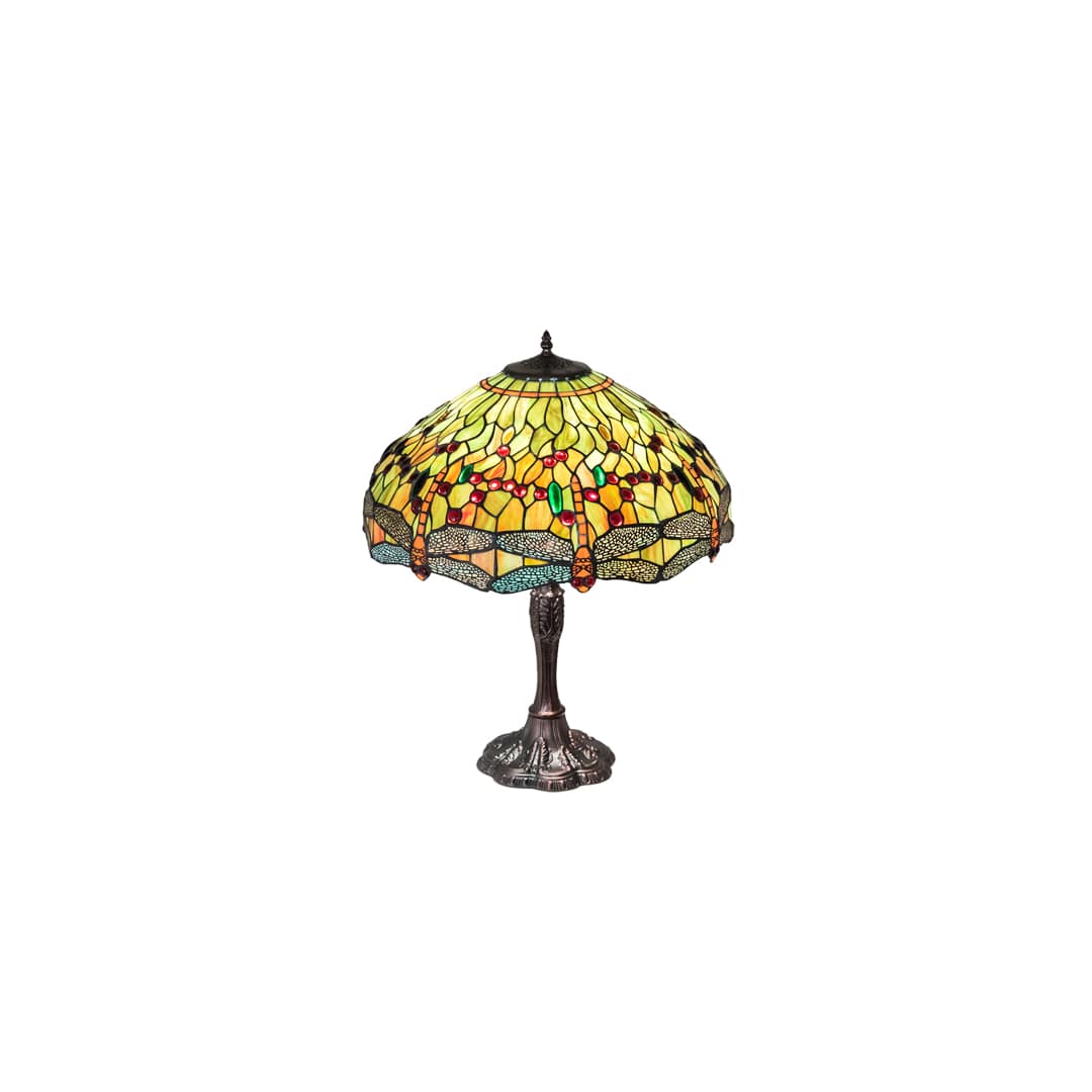 3 Light 26" Tall Tiffany Table Lamp