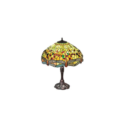 3 Light 26" Tall Tiffany Table Lamp