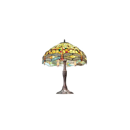 3 Light 26" Tall Tiffany Table Lamp