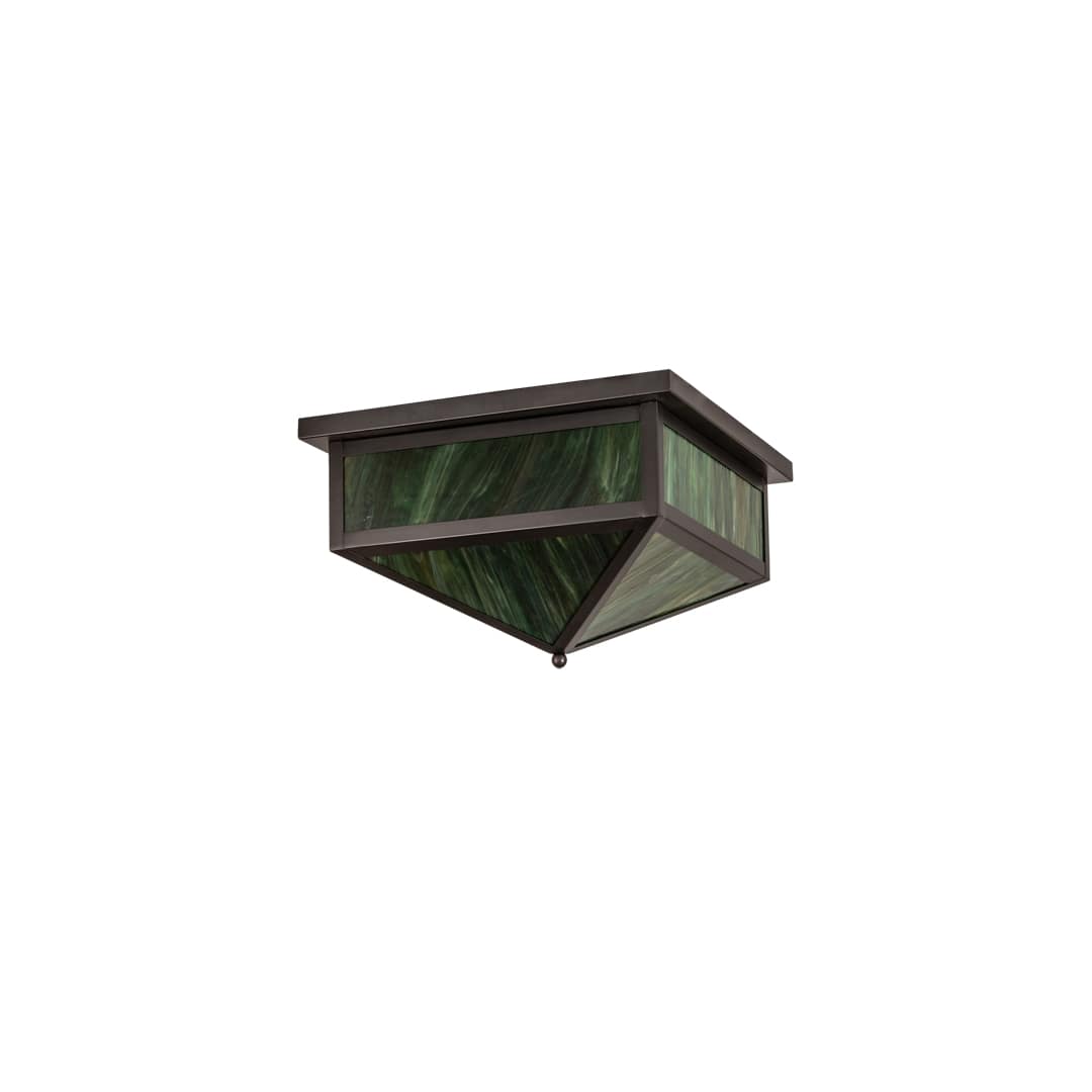 Craftsman 4 Light 26" Wide Flush Mount Ceiling Fixture