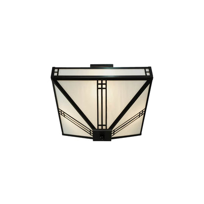 Prairie Loft 4 Light 25" Wide Semi-Flush Ceiling Fixture