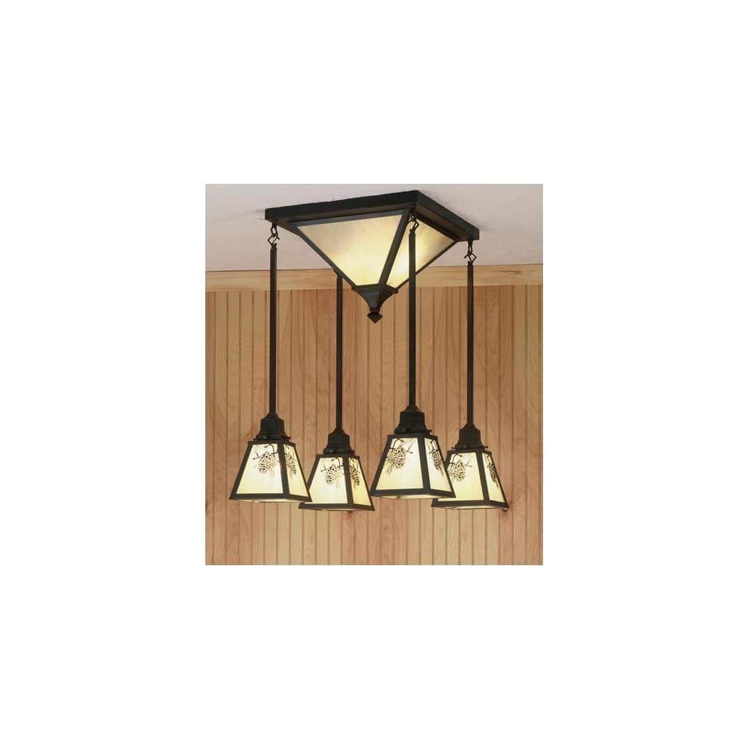 Winter Pine 6 Light 30" Wide Multi Light Pendant