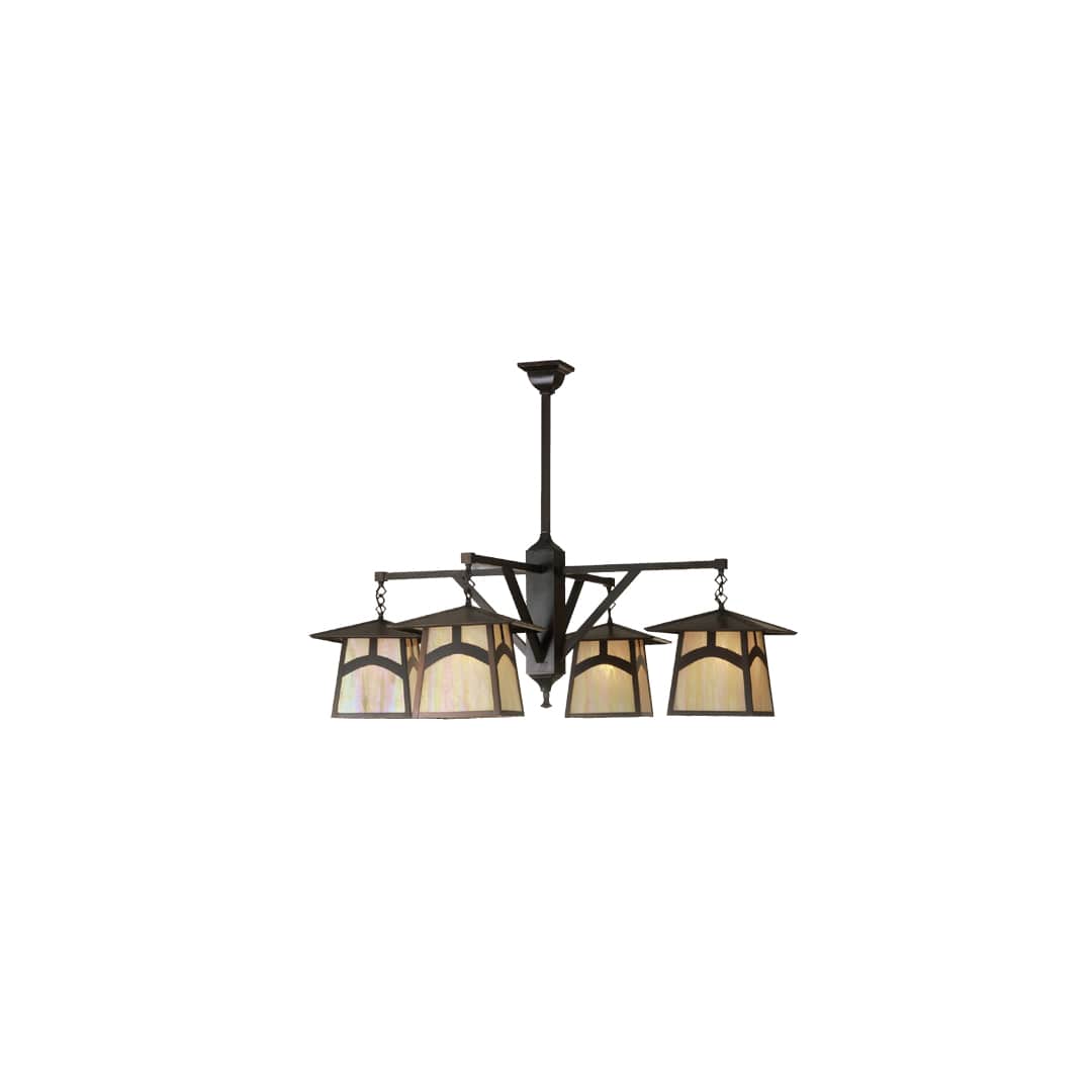 Stillwater Hill Top 4 Light 47" Wide Chandelier