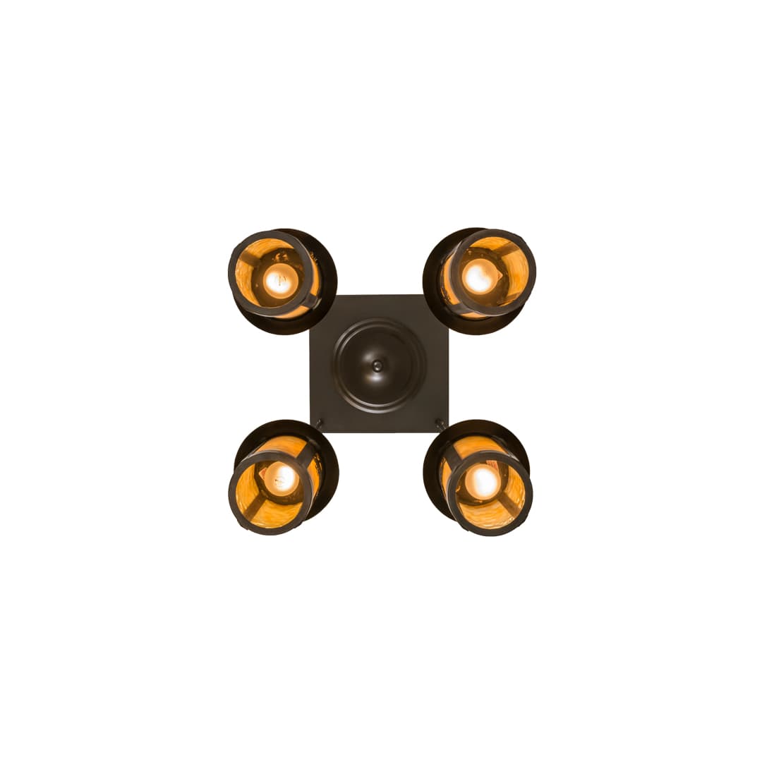 Fulton Winter Pine 4 Light 27" Wide Multi Light Pendant