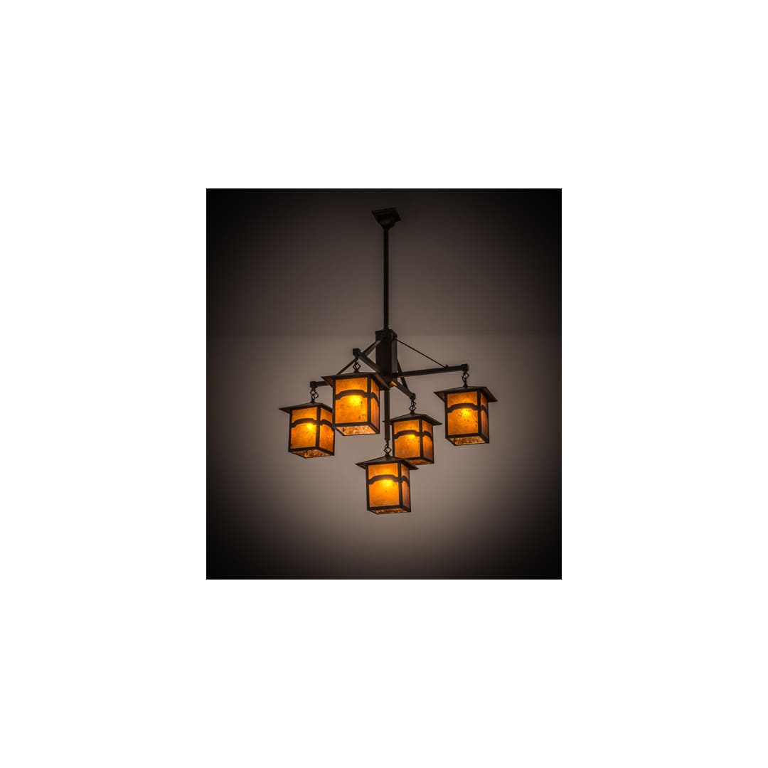 Seneca Mountain View 5 Light 37" Wide Chandelier