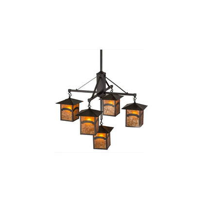 Seneca Mountain View 5 Light 37" Wide Chandelier