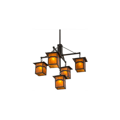 Seneca Mountain View 5 Light 37" Wide Chandelier