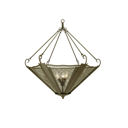 38" W Umbrella Inverted Pendant