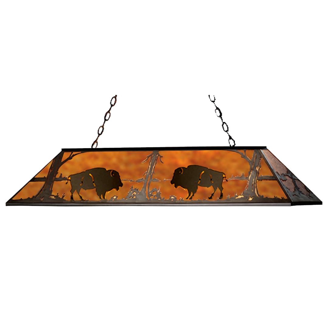 60" L Buffalo Island / Billiard Fixture