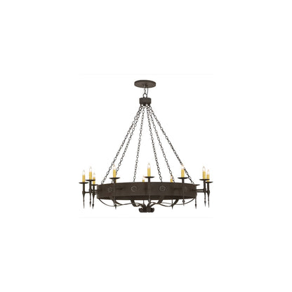 Warwick 12 Light 66" Wide Taper Candle Style Chandelier
