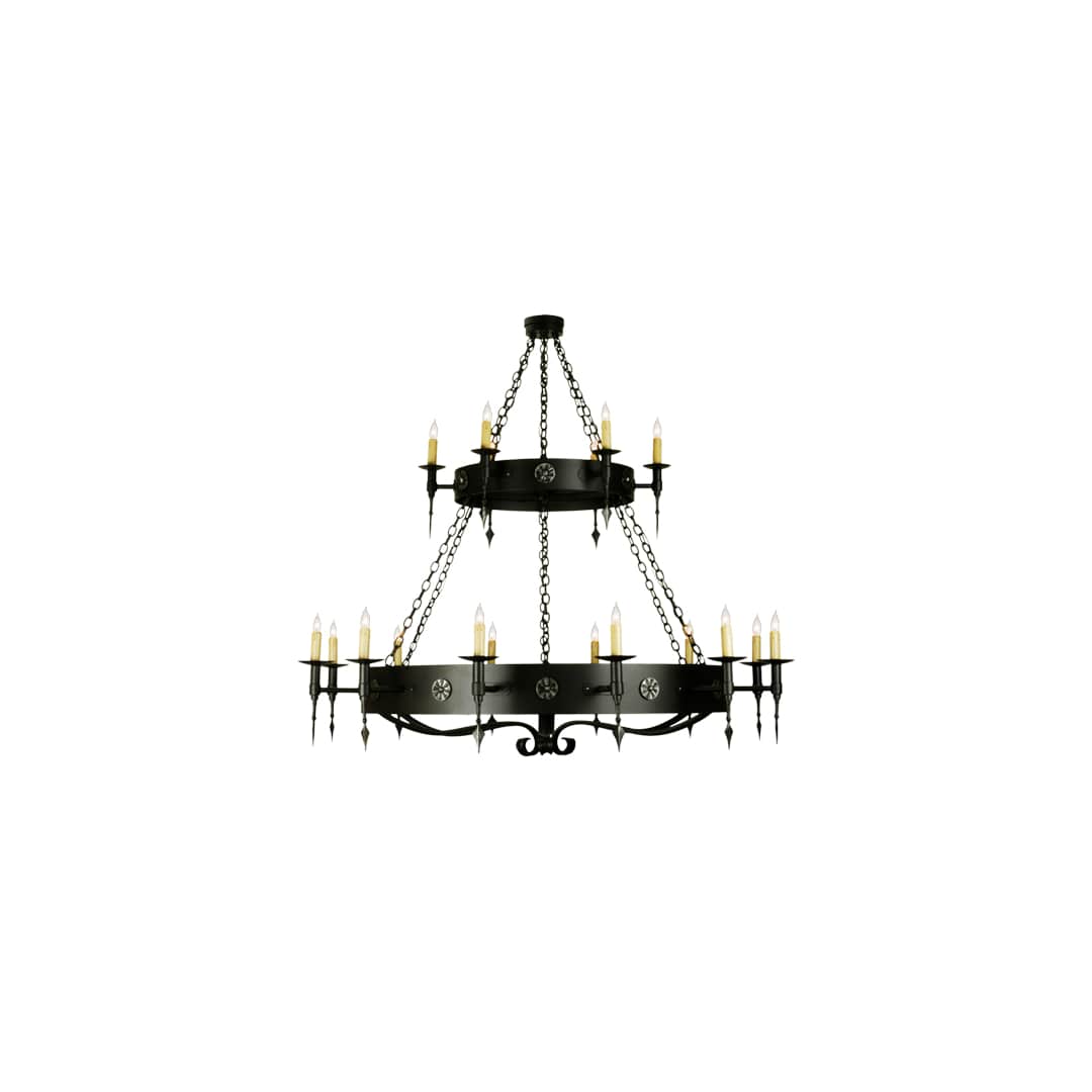 Warwick 18 Light 66" Wide Taper Candle Style Chandelier