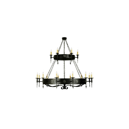 Warwick 18 Light 66" Wide Taper Candle Style Chandelier