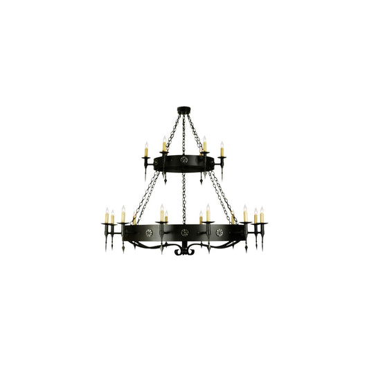 Warwick 18 Light 66" Wide Taper Candle Style Chandelier