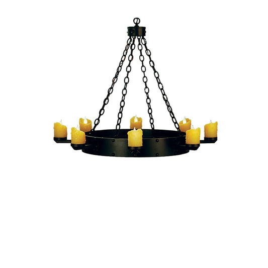37.5" W Kingston 8 Light Chandelier