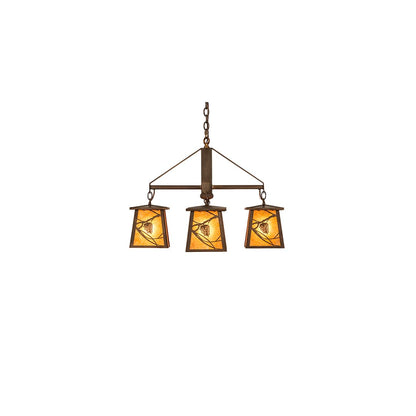 Whispering Pines 4 Light 28" Wide Chandelier