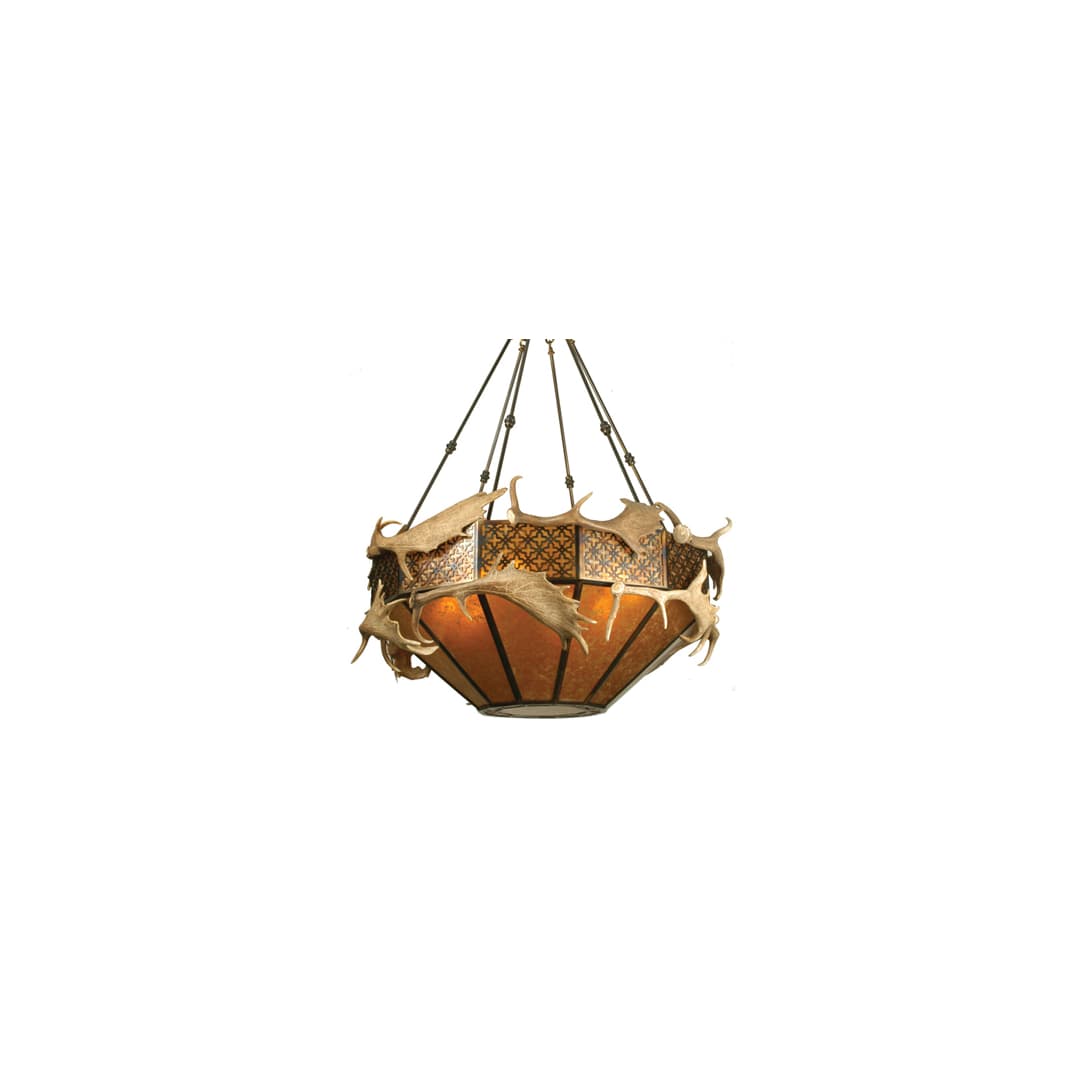 Antlers 8 Light 50" Wide Pendant