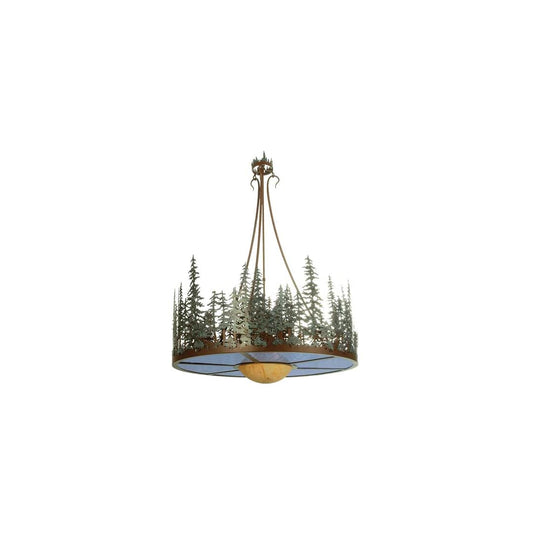 Pine Lake 4 Light 36" Wide Pendant