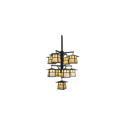 Stillwater T Mission 9 Light 61" Wide Chandelier