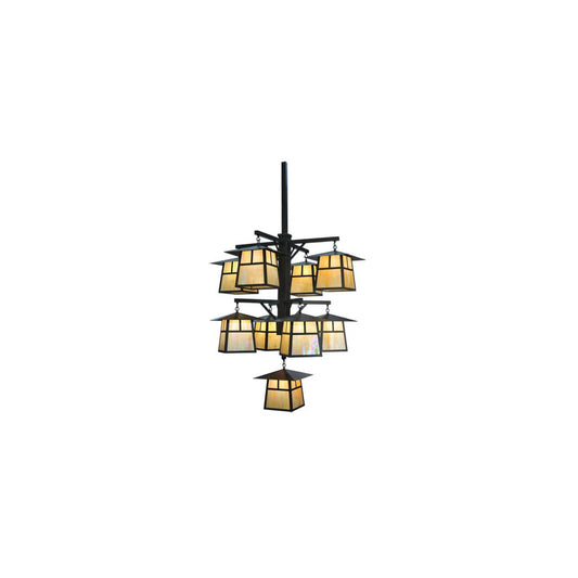 Stillwater T Mission 9 Light 61" Wide Chandelier