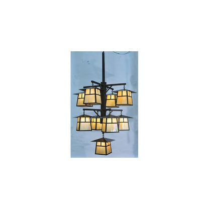 Stillwater T Mission 9 Light 61" Wide Chandelier