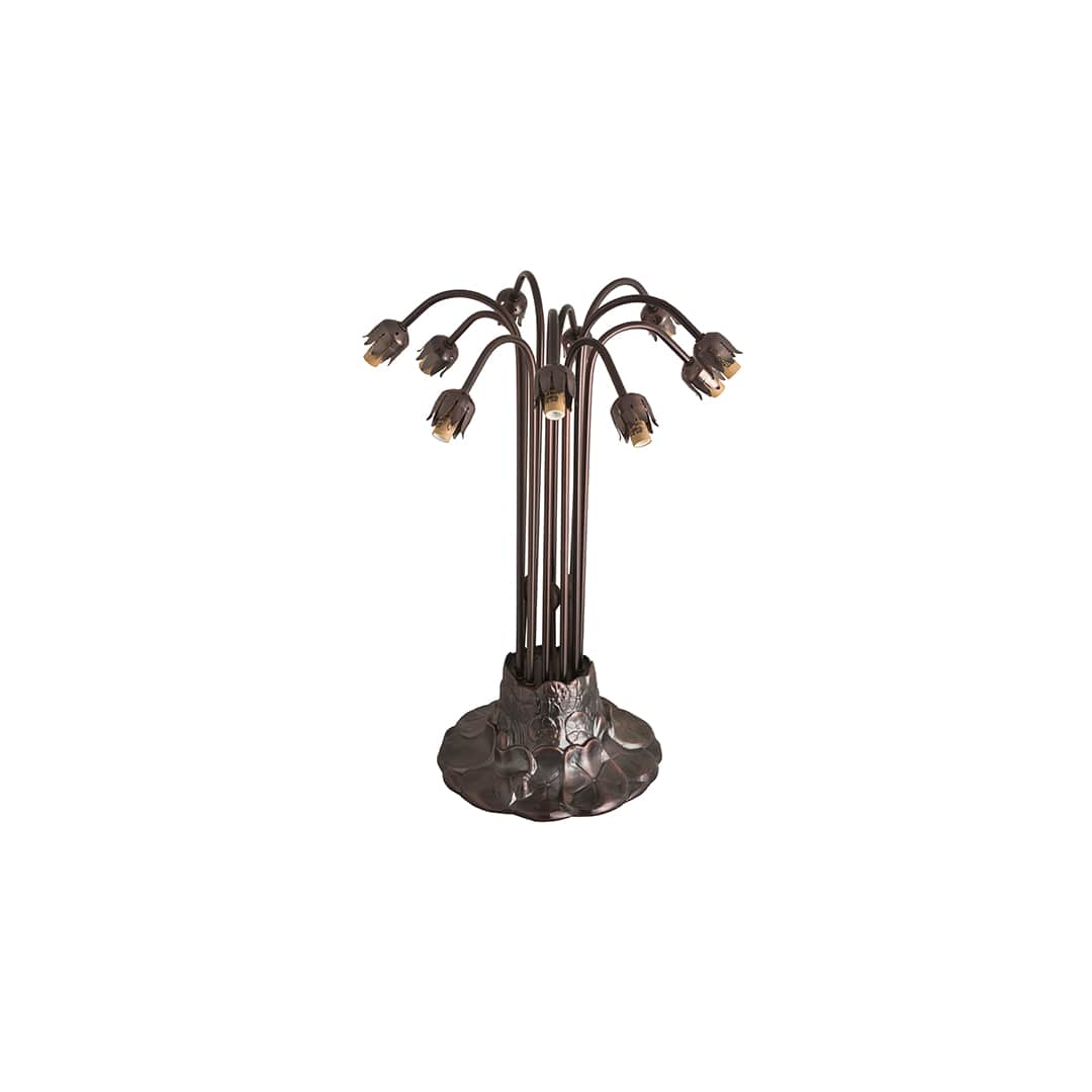 10 Light 24" Tall Tree Table Lamp