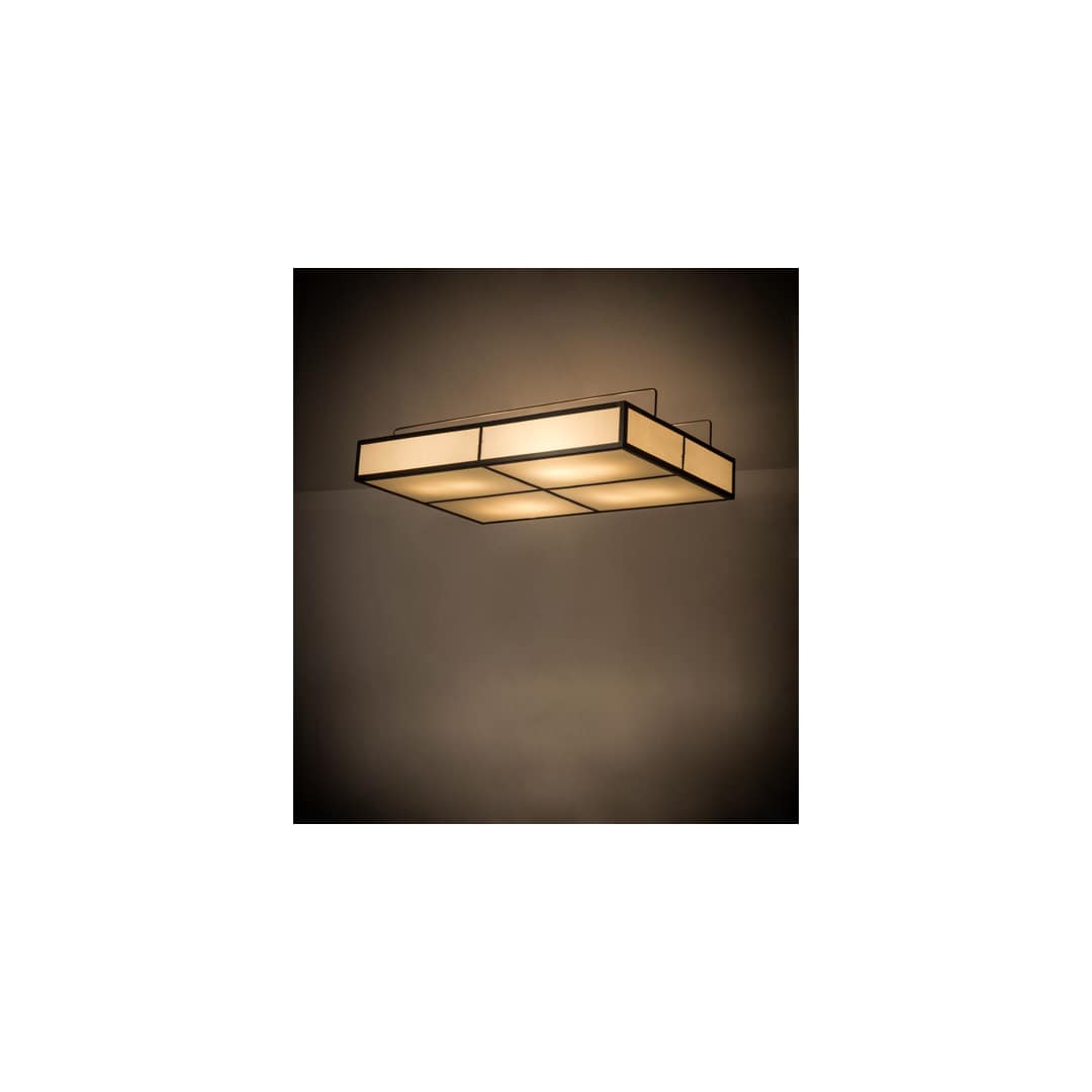 Kyoto 8 Light 45" Wide Semi-Flush Square Ceiling Fixture