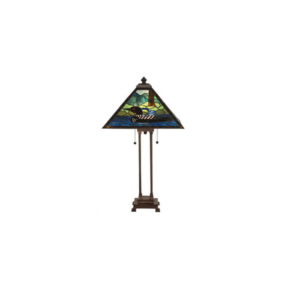 2 Light 30" Tall Animal Table Lamp