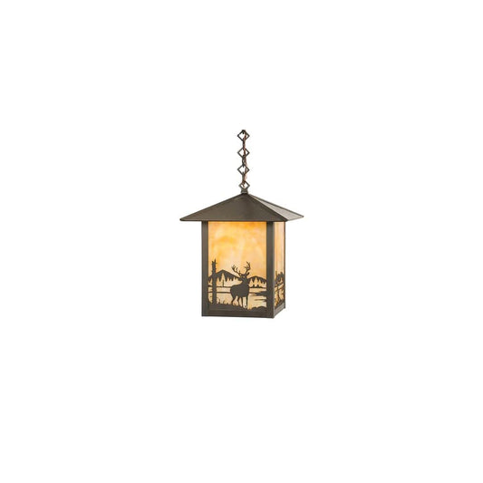 Square Seneca 23" Wide Pendant