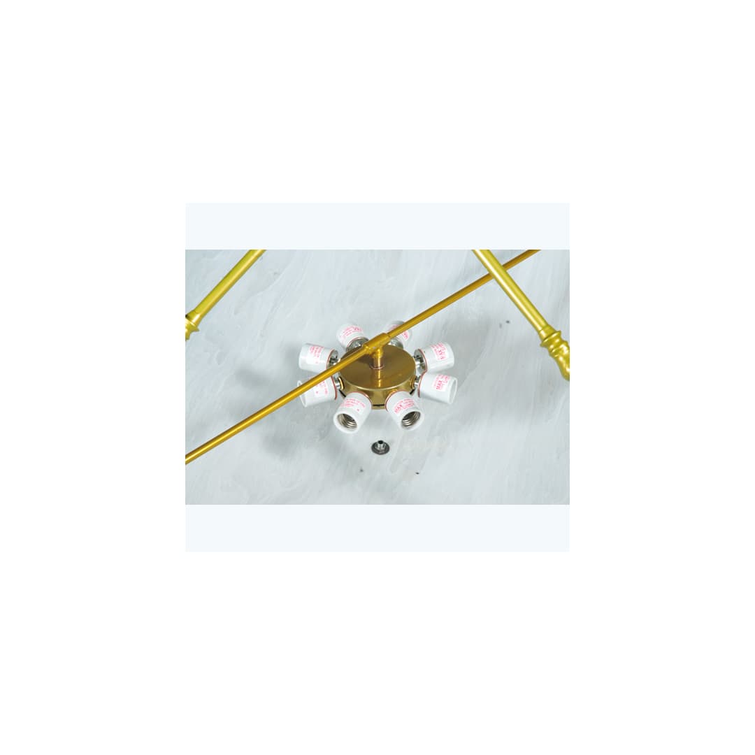 Commerce 8 Light 46" Wide Semi-Flush Bowl Ceiling Fixture