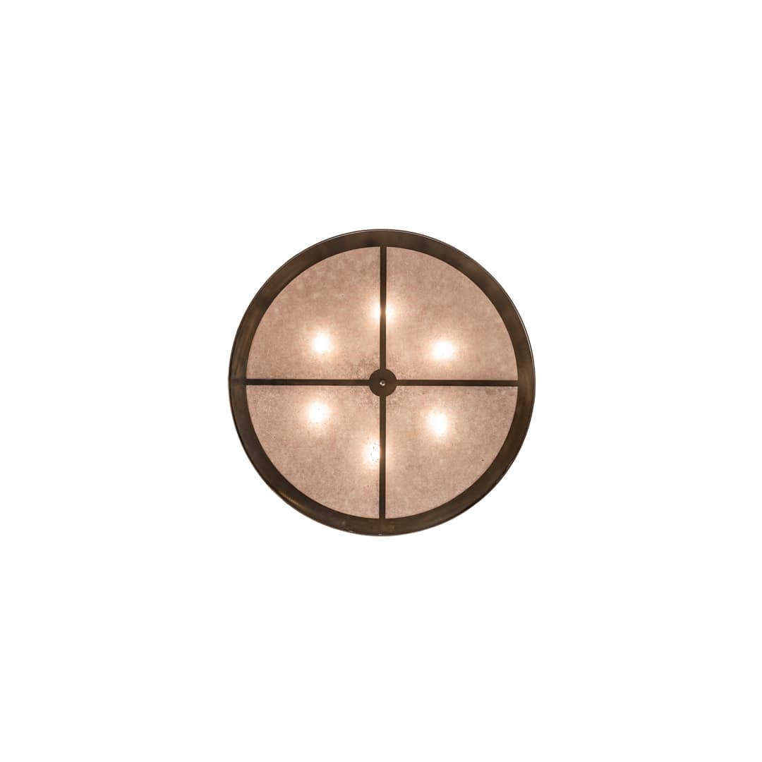 Cowboy 6 Light 49" Wide Semi-Flush Drum Ceiling Fixture