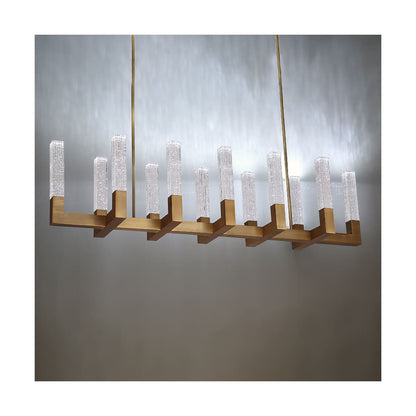 Cinema 12 Light 54" Wide Integrated LED Linear Chandelier