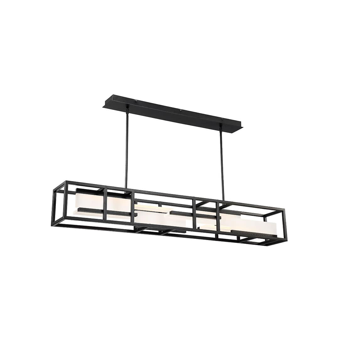 Memory 8 Light 56" Wide Integrated LED Linear Chandelier
