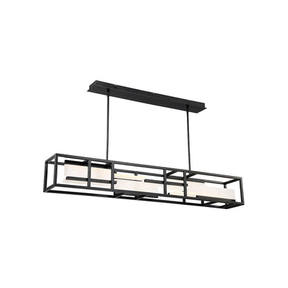 Memory 8 Light 56" Wide Integrated LED Linear Chandelier